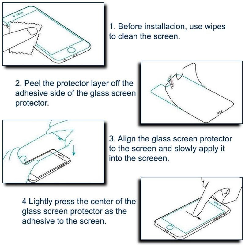 OcioDual Protector De Pantalla Cristal Templado Premium Vidrio Plano