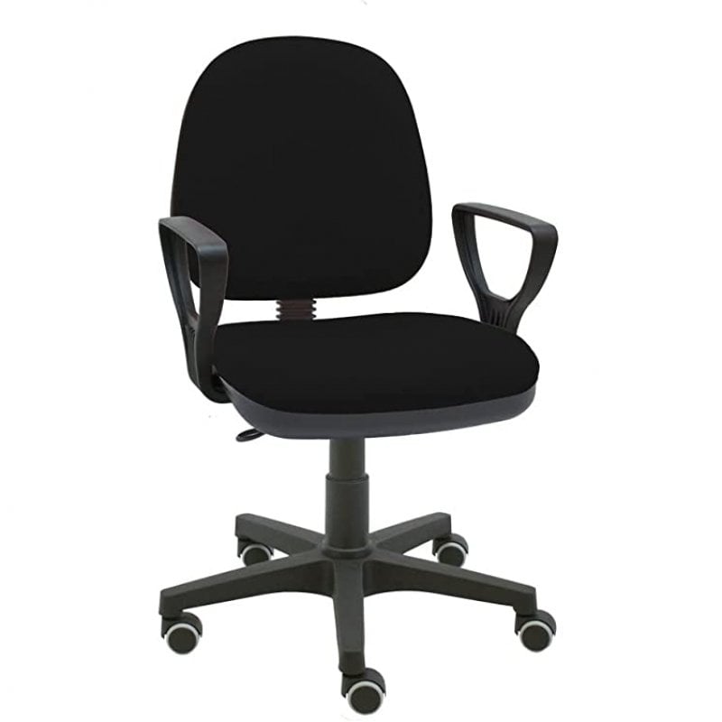 La Silla de Claudia Milano Silla de Oficina Giratoria Negro