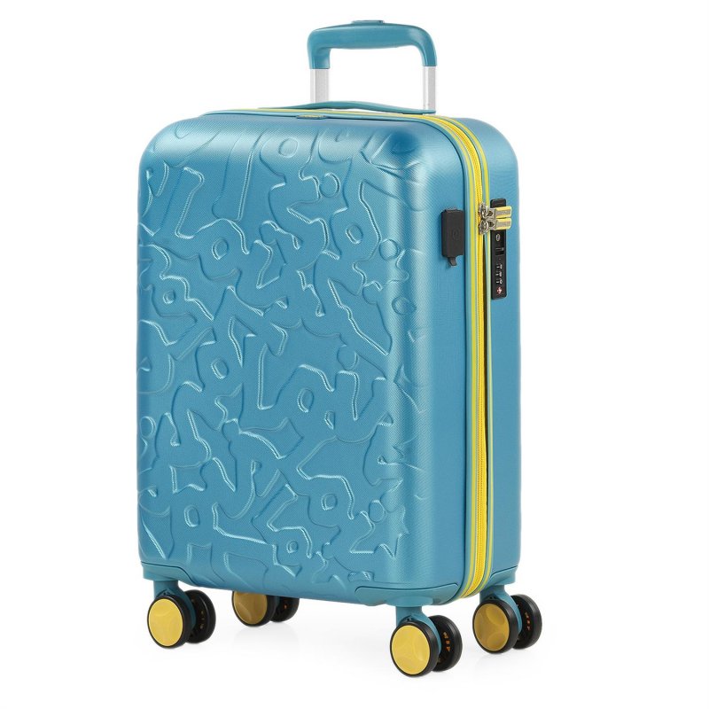 Maleta De Cabina Rígida Zion Con Capacidad De 30l Y Usb, Color Aguamarina |  PcComponentes.com