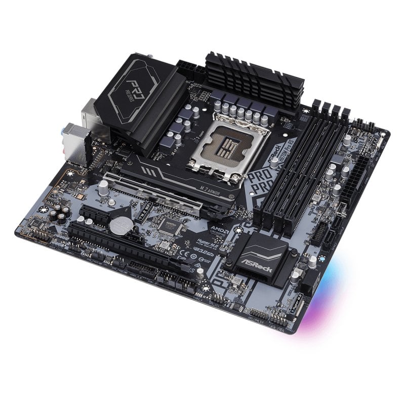 Asrock H M Pro Rs Pccomponentes Fr