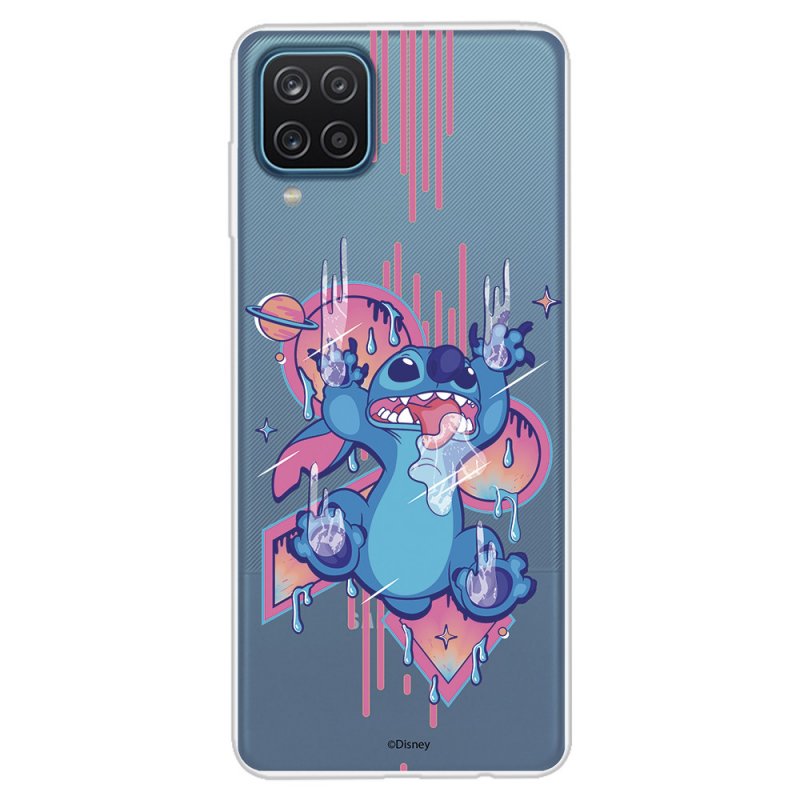 Capa Oficial Disney Stitch Graffiti Para Samsung Galaxy A12 Lilo