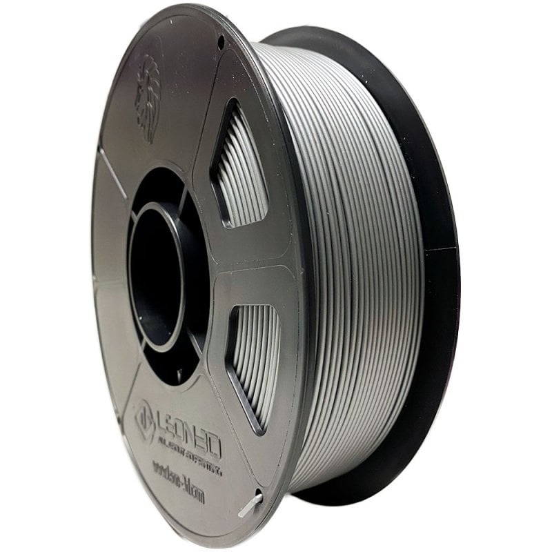 Leon3D Bobina De Filamento PLA PLA Plata 1 75mm 850g PcComponentes