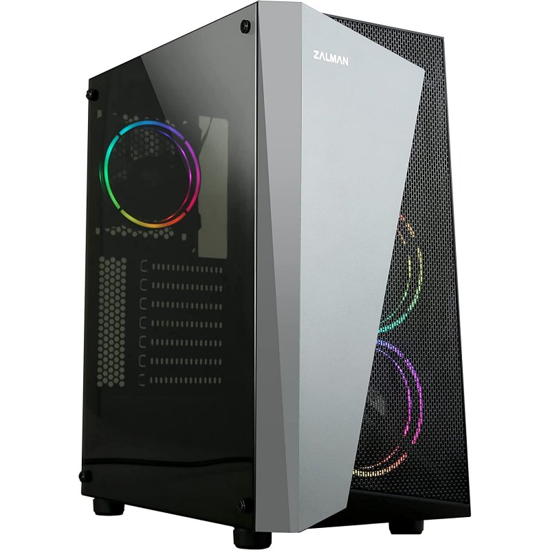 Zalman S4 Plus RGB USB 3.0 con Ventana Negra | PcComponentes.com