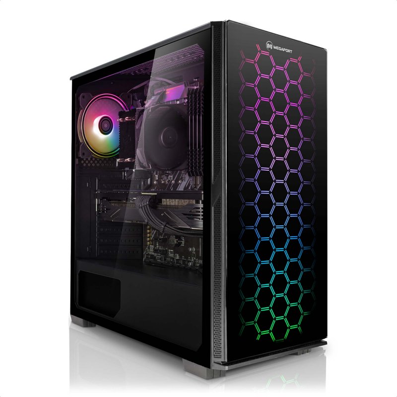 Megaport Pc Gamer Amd Ryzen 5 2600 Megaport PC Gaming AMD Ryzen 5 5500/16GB/500GB SSD/RTX3080 + Windows 11