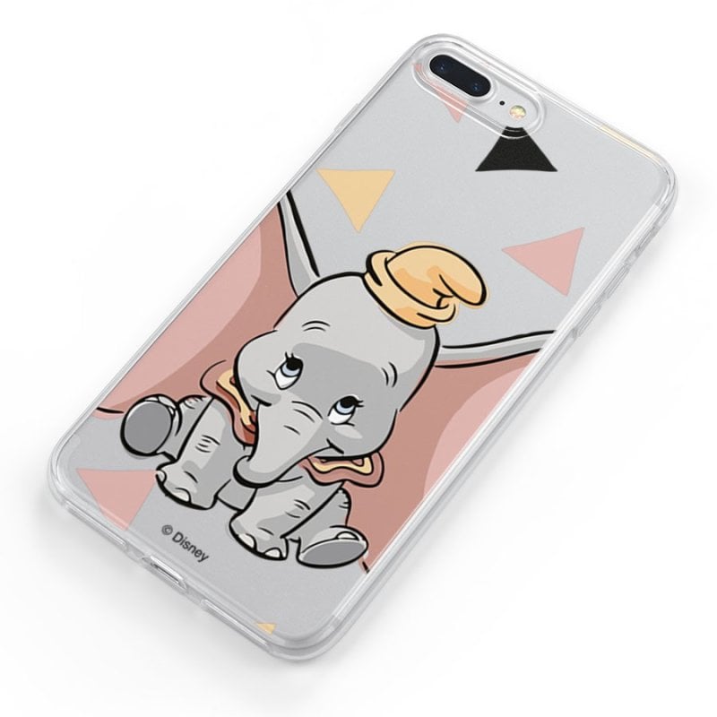 Estojo Oficial Disney Dumbo Silhueta Transparente Para Huawei Y