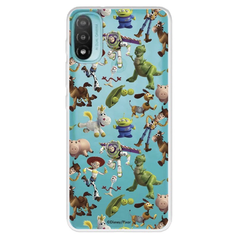 Estojo Para Motorola Moto E40 Bonecos Disney Oficiais Silhuetas Toy