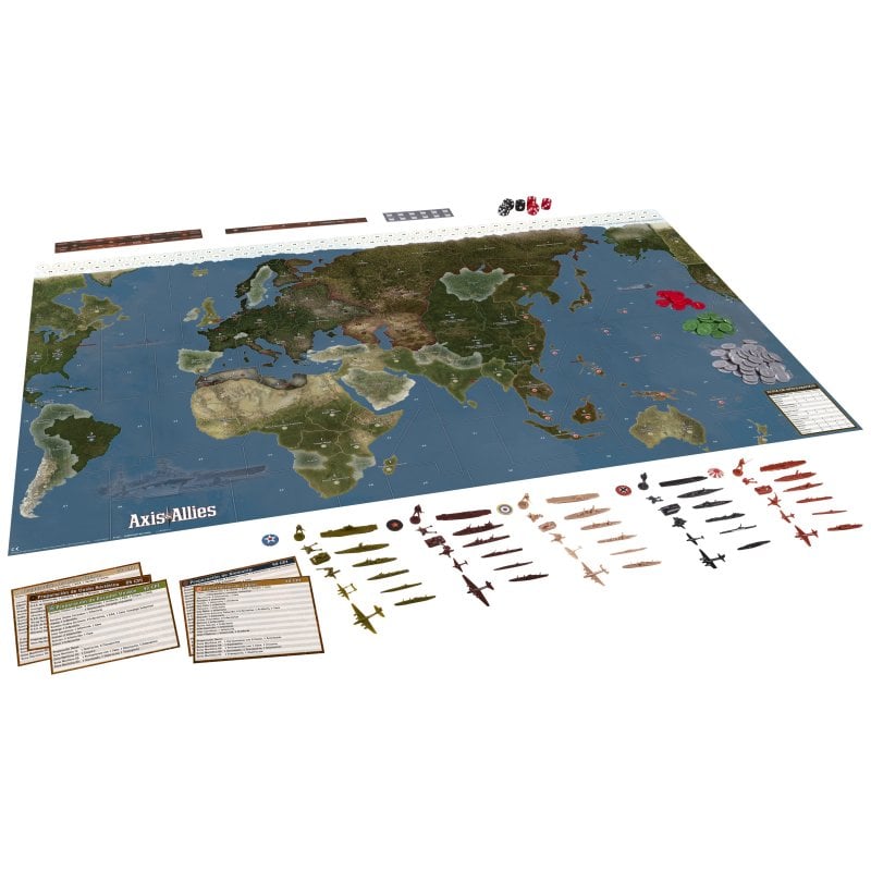 Hasbro Gaming Avalon Hill Axis Allies 1942 2da Edición Juego de Mesa