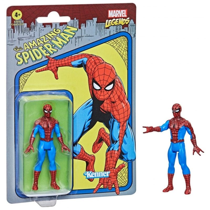 Hasbro Marvel Retro Display 48 Figuras Do Homem De Ferro Homem Aranha