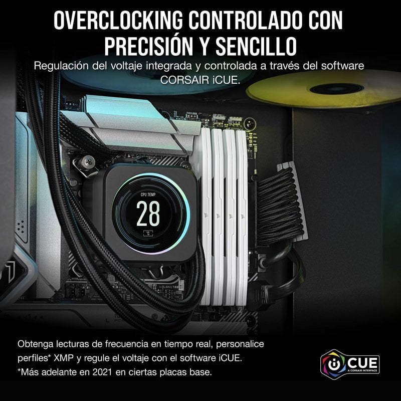 Corsair Vengeance Ddr Mhz Pc Go X Go Cl Blanc