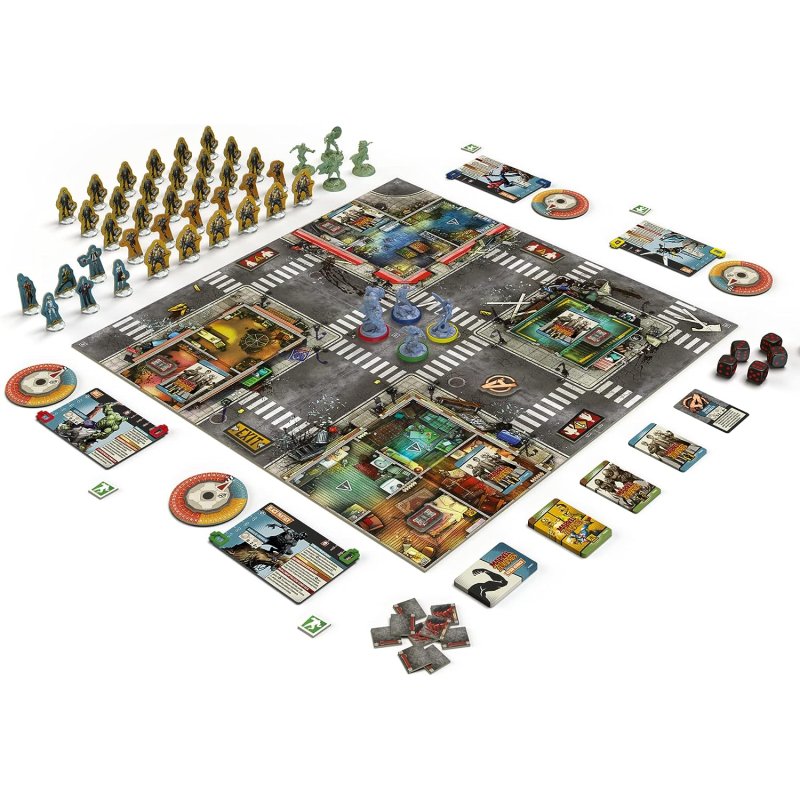 Asmodee Marvel Zombies jogo de tabuleiro de resistência dos heróis