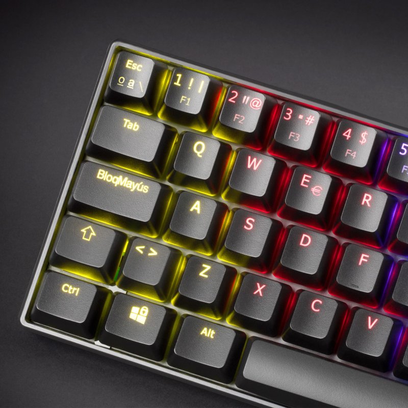 Mars Gaming Mkmini Clavier M Canique Rgb Noir Switch Outemu Rouge Fr