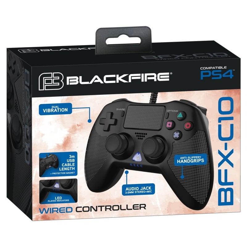 Ardistel Blackfire BFX C10 Wired Controller Gamepad Para PS4