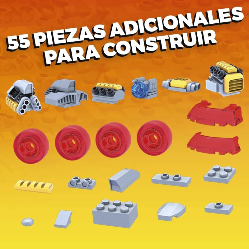 Carros De Constru O Personalizados Mega Construx Hot Wheels Pccomponentes Pt