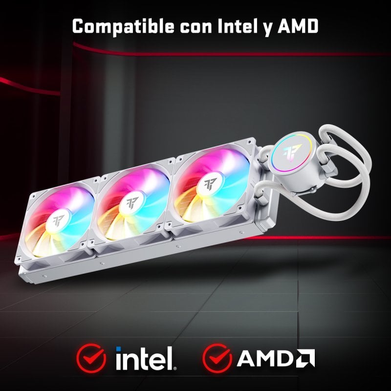 Tempest Liquid Cooler Rgb Kit De Refrigera O L Quida Branco