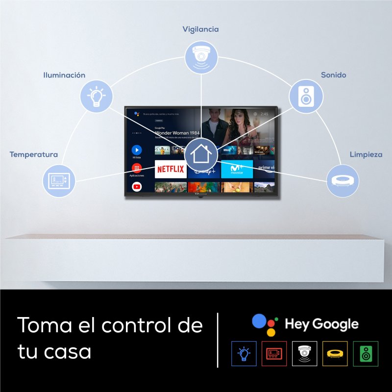 TD Systems PRIME32C15GLE 32 LED HD Ready Smart TV PcComponentes