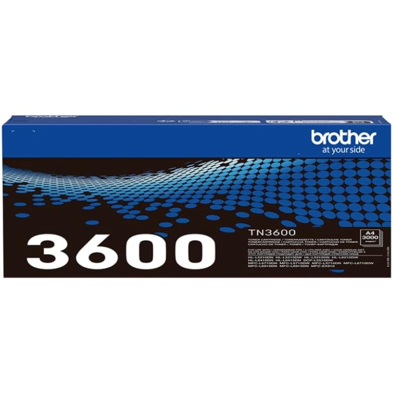 Tóner Original Brother TN3600 Negro PcComponentes