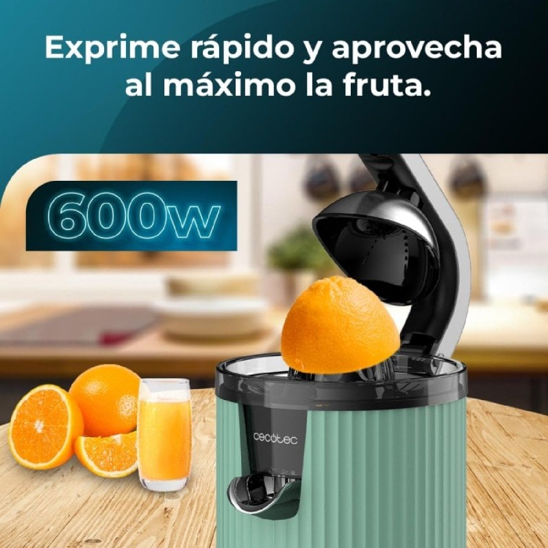 Cecotec Xqueeze Retrojuice Espremedor El Trico De Bra O W Verde