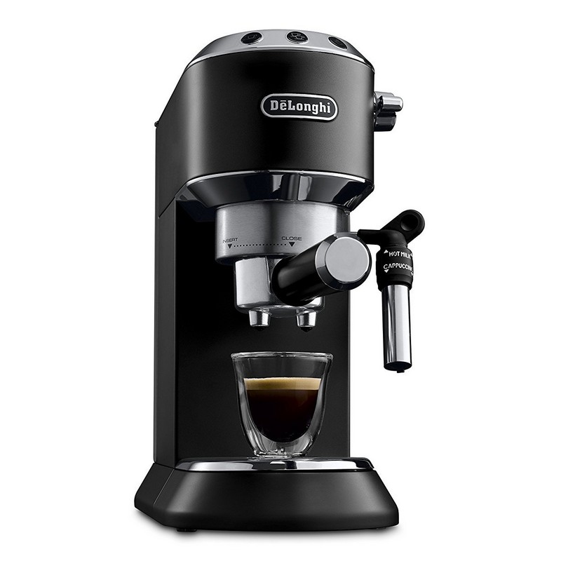 DeLonghi Dedica EC685 R Cafetera De Espresso Negra