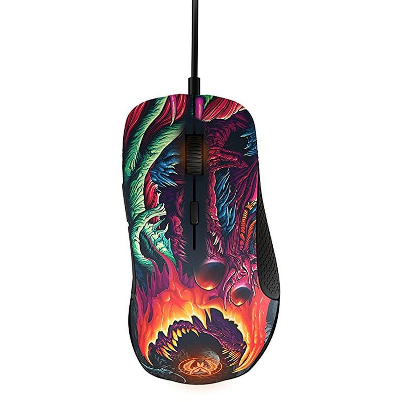 SteelSeries Rival 300 CS GO Hyper Beast Edition Ratón Gaming 6500 DPI