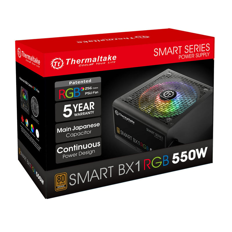 Thermaltake Smart Bx Rgb W Plus Bronze Pccomponentes Pt