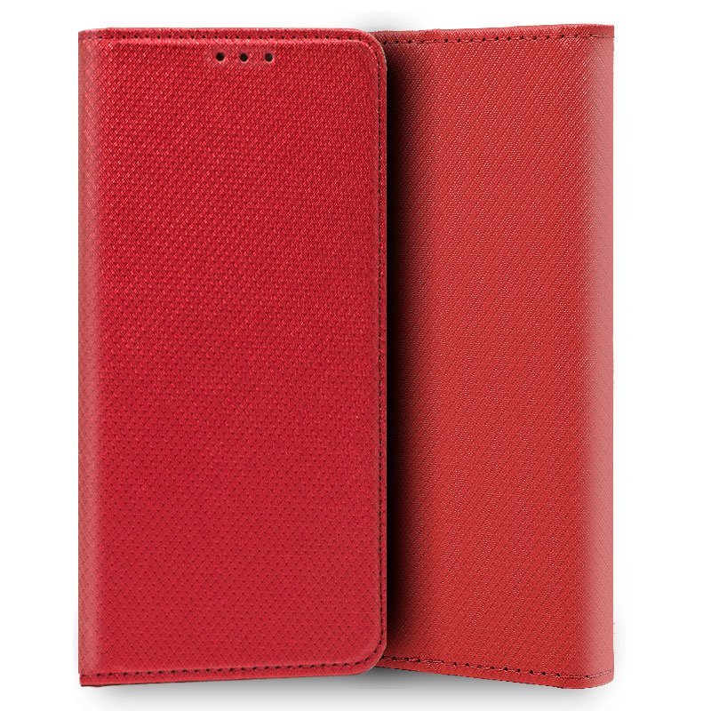 Cool Funda Flip Cover Liso Roja Para Samsung Galaxy A Pccomponentes