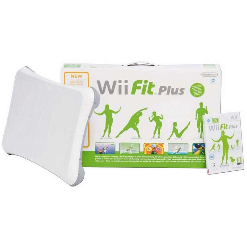Nintendo Tabla Wii Fit + Juego Wii Fit Plus