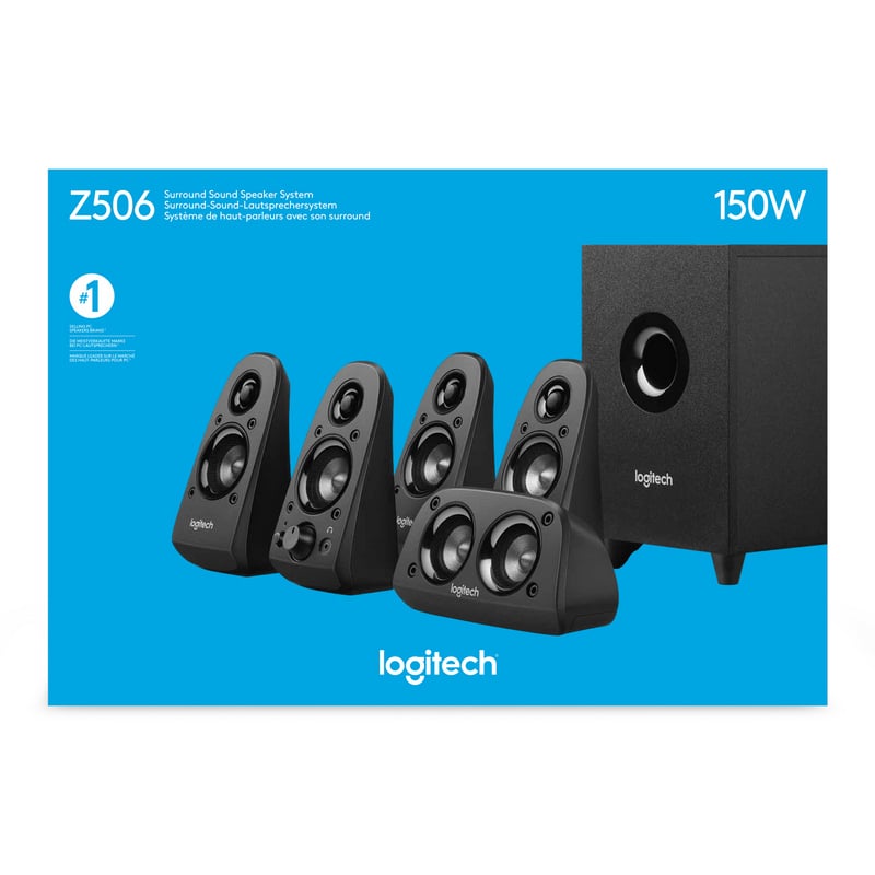 Logitech Surround Sound Speakers Z506 5 1