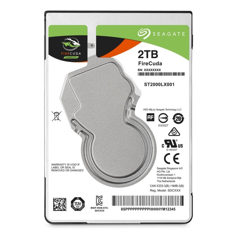 Seagate FireCuda SSHD 2 5 2TB SATA3 PcComponentes