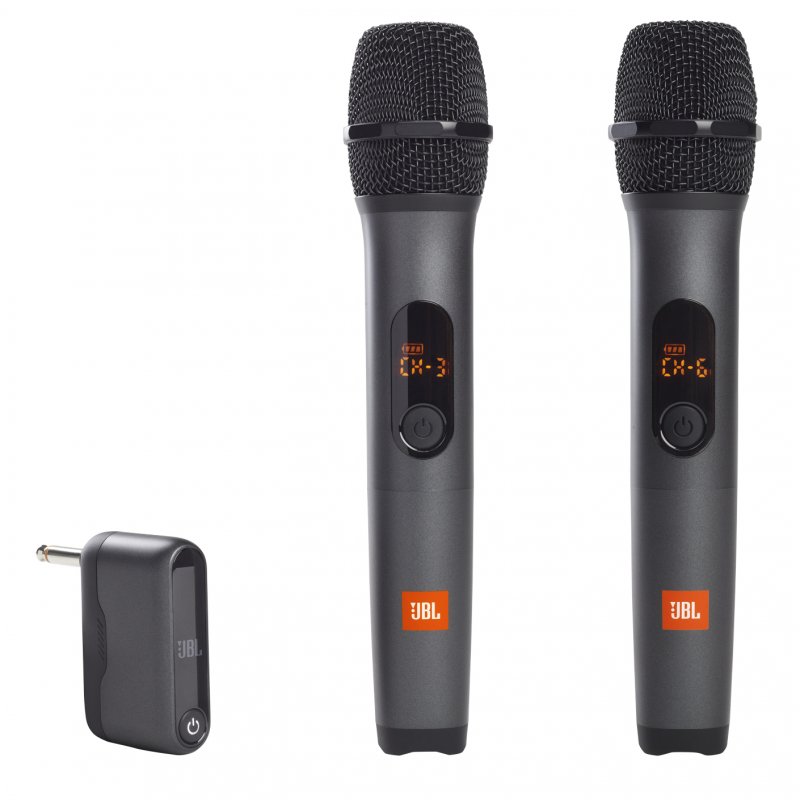 JBL Wireless Microphone Set Sistema De Dois Microfones Sem Fios 