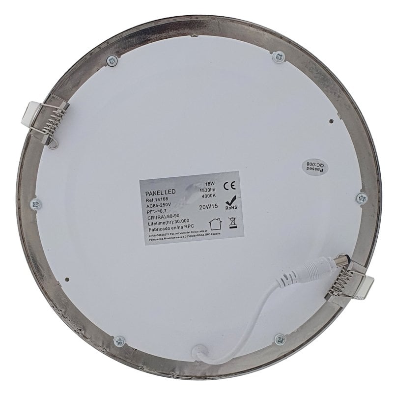 Bricoled Downlight Led Empotrable W Blanco Neutro