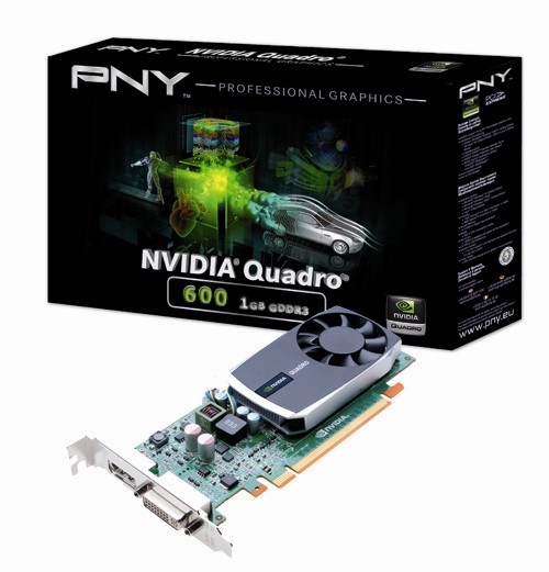 PNY nVIDIA Quadro 600 1GB GDDR3