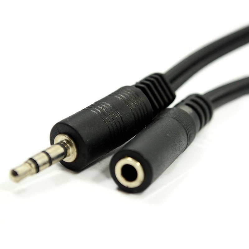 Cable Audio Minijack 3 5mm Macho Hembra 1 5m PcComponentes