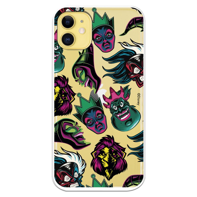 Funda Oficial De Disney Villanas Patr N Color Para Iphone