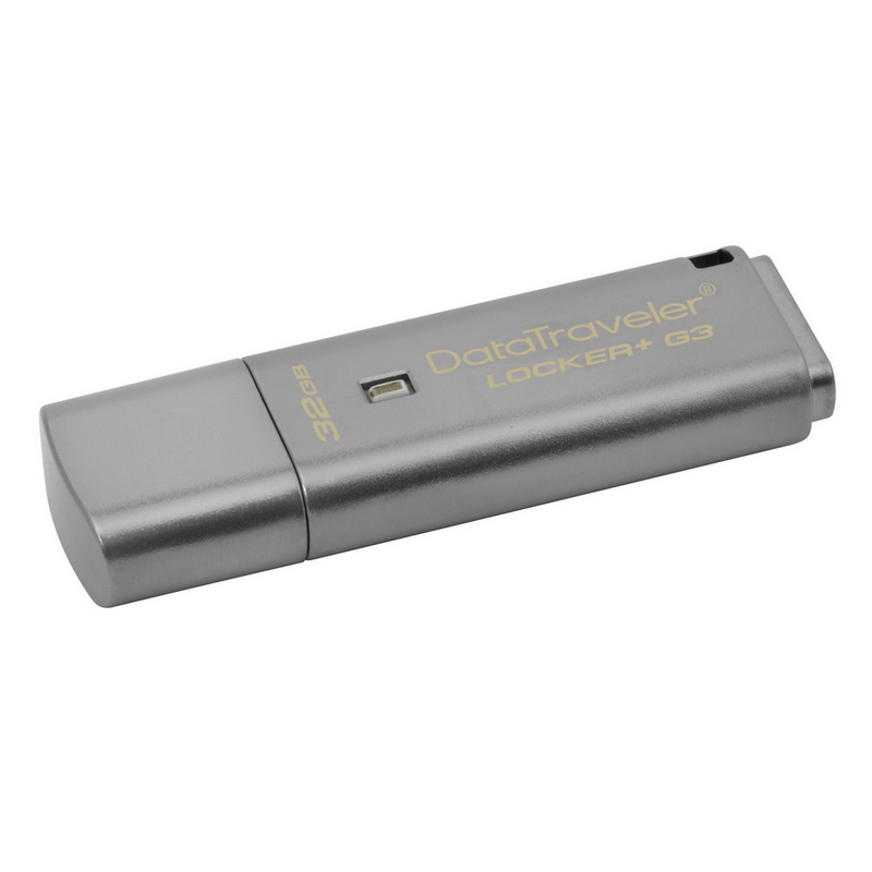 Kingston DataTraveler Locker+ G3 32GB |PcComponentes