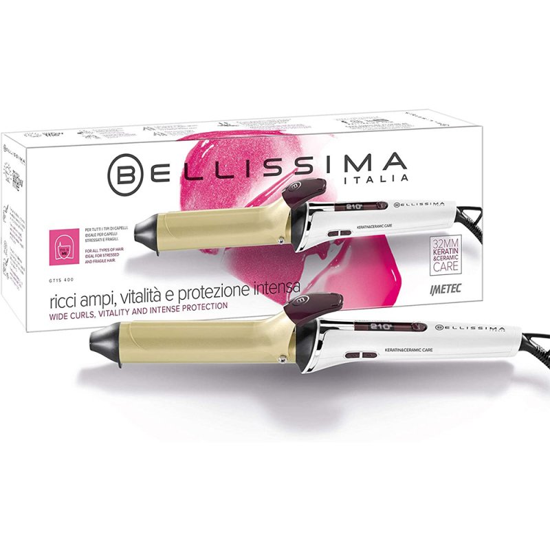 Bellissima GT15 400 Rizador de Pelo Cerámico con Queratina |  PcComponentes.com