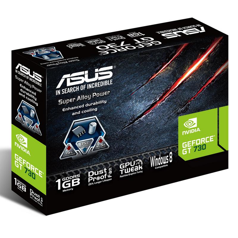 Asus GeForce GT 730 1GB GDDR5 |PcComponentes