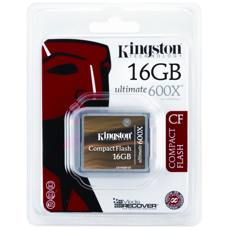 Carte Mémoire CompactFlash Transcend 16 Go 1000x UDMA 7 - Vitesse 160 Mo/s - Pour Photo Et Vidéo Pro