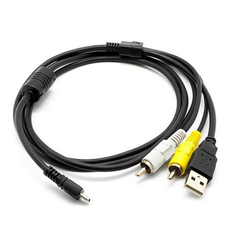Cable Mini USB/AV para Cámaras Nikon