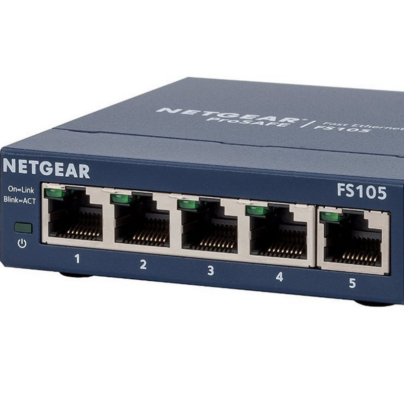 Netgear FS105300PES ProSafe Switch 5 Puertos Fast