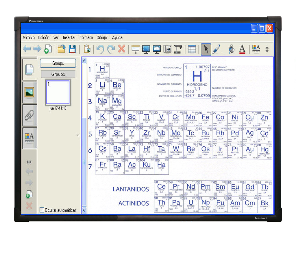 Image of Promethean ActivBoard 10 Touch lavagna interattiva 2,24 m (88") 32767 x 32767 Pixel Touch screen Grigio USB