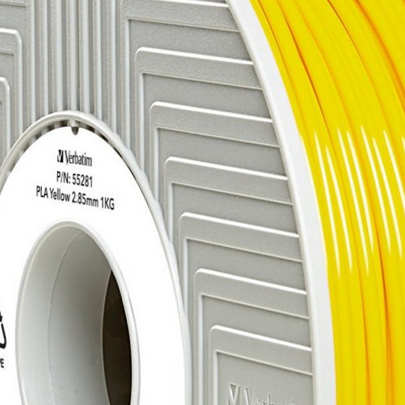 Filament ABS Verbatim 1.75 Mm 1 Kg Blanc | Pour Impression 3D, Haute Résistance Et Finition Brillante