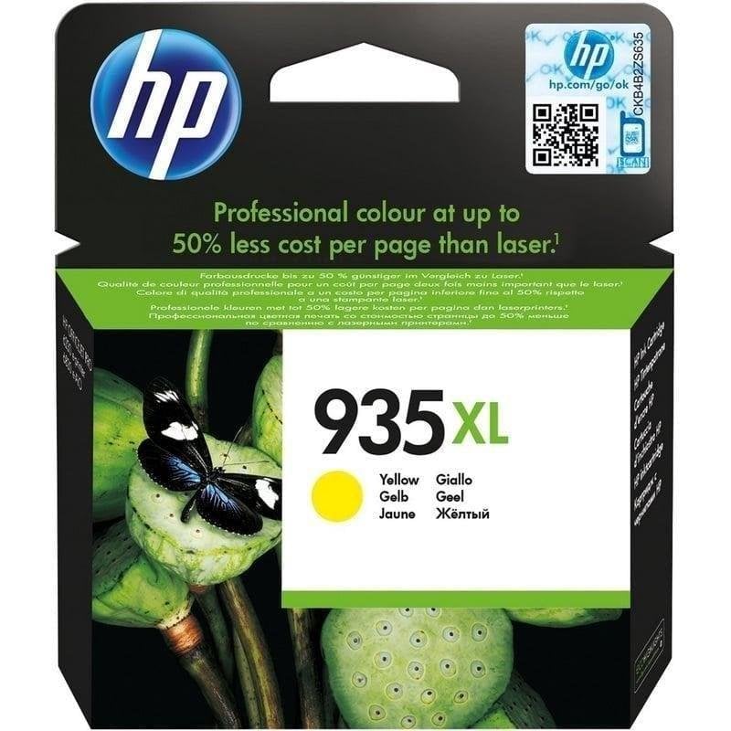 Cartouche d'encre HP 935XL Jaune Haute Capacidad Original