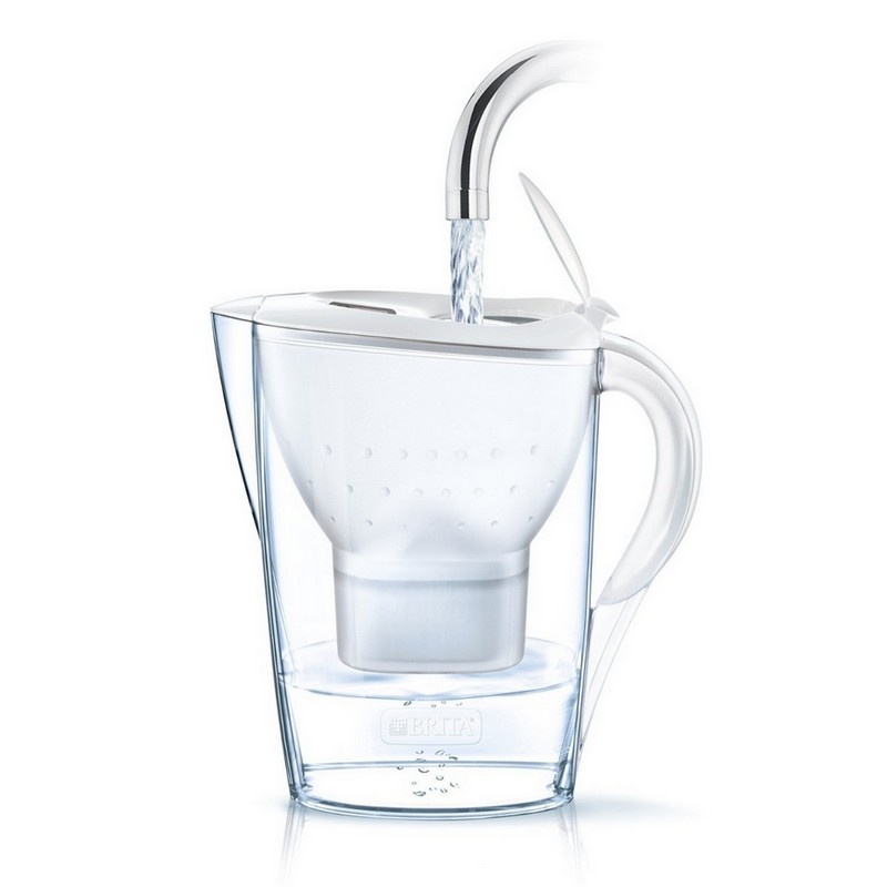Amazon Com Brita 1024022 Aluna Cool Wassfi Switch Funnel And Jug Smma Lid Abs White 25 X 8 5 X 25 Cm Kitchen Dining