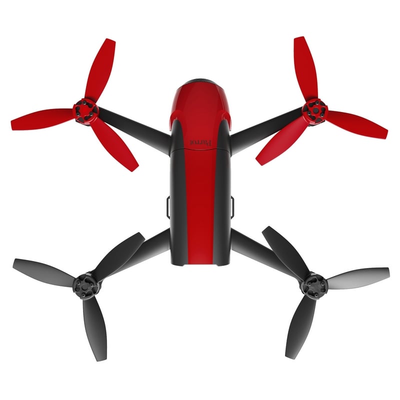 Parrot Bebop 2 Drone Rojo + Skycontroller 2 + CockpitGlasses