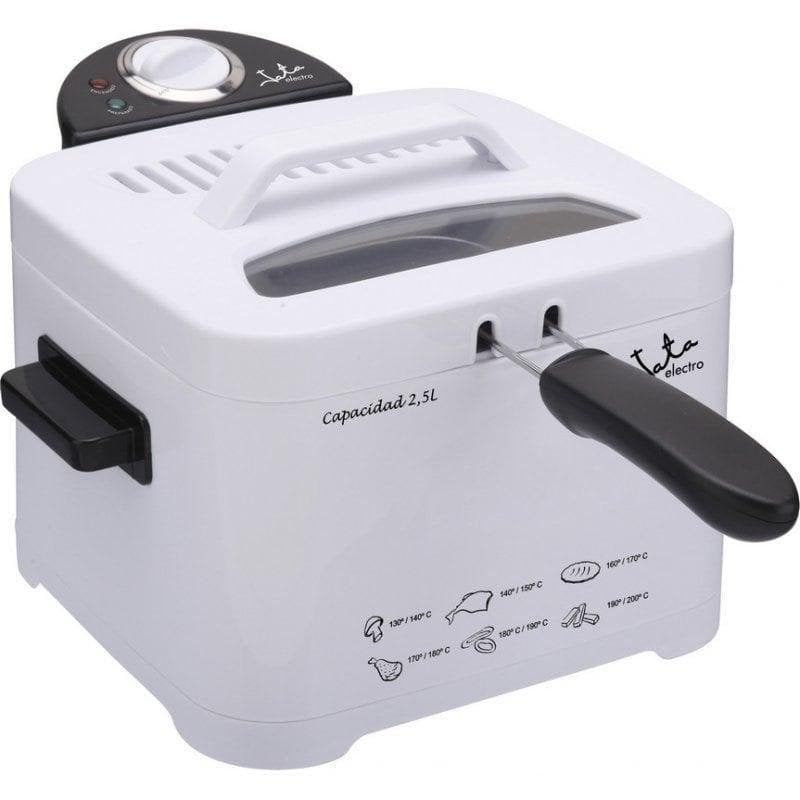 Friteuse Jata FR278 avec Hublot 2,5 L 2000 W Thermostat Réglable