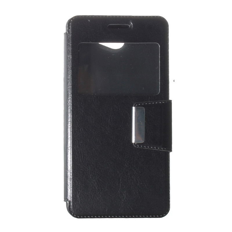 Funda View Cover para Bq Aquaris U/U Lite Negro Funda View Cover para Bq Aquaris U/U Lite Negro