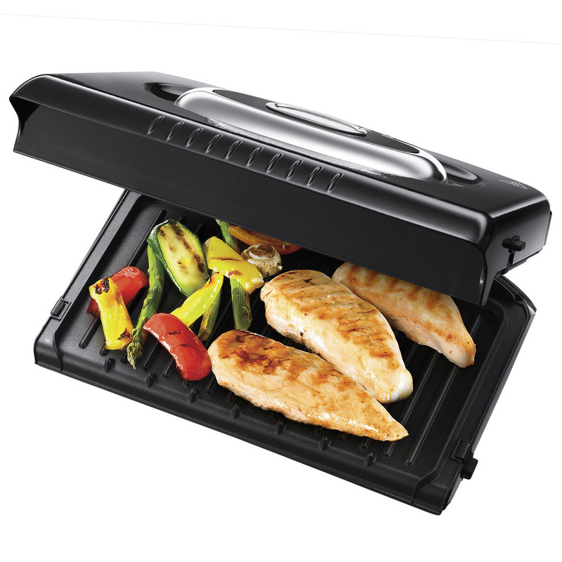 Russell Hobbs Classic Noir Grill Retro