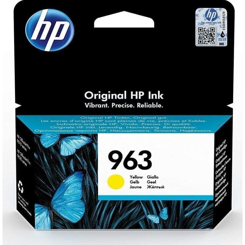 Cartuccia di inchiostro HP 963 Giallo originale 10,7 ml per OfficeJet Pro