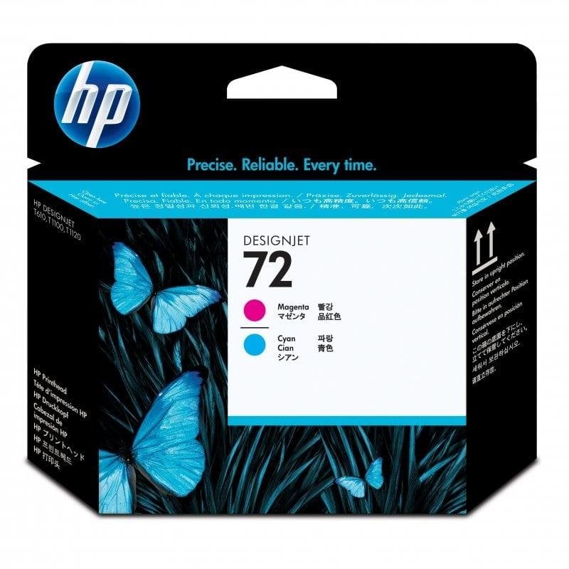 Cartuccia di Inchiostro HP 72 Magenta/Ciano Originale