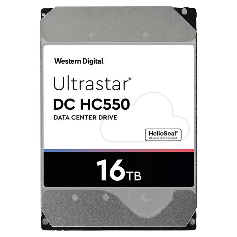 Image of Western Digital Ultrastar DC HC550 3,5" 16TB SATA 3